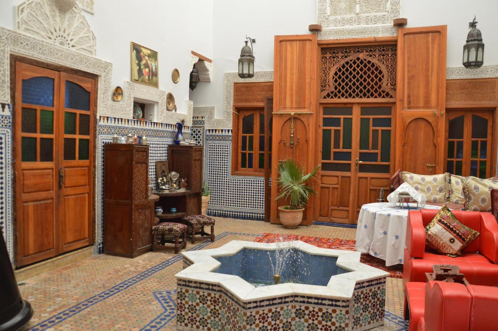 Riad Oumkaltoum Fès Exteriör bild